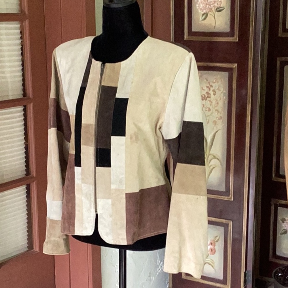 Vintage Karen Arnold suede jacket